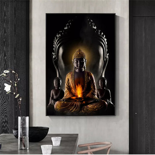 Buddha Canvas Art Paintings