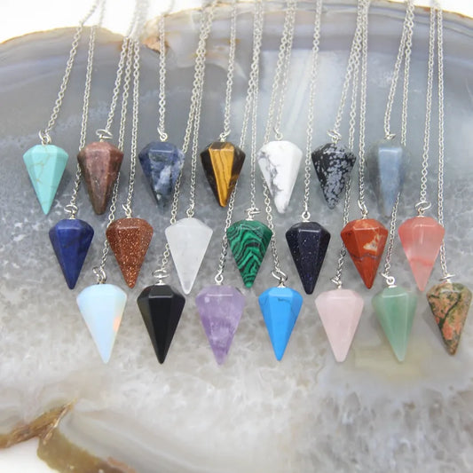 Natural Quartz Pendulums