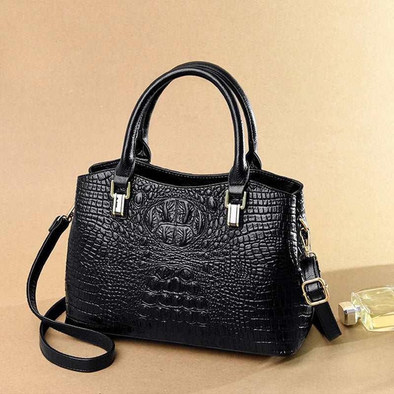 Women Bag Leather Crocodile