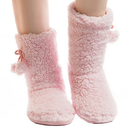 Women Warm Indoor Cotton Slippers - admstore