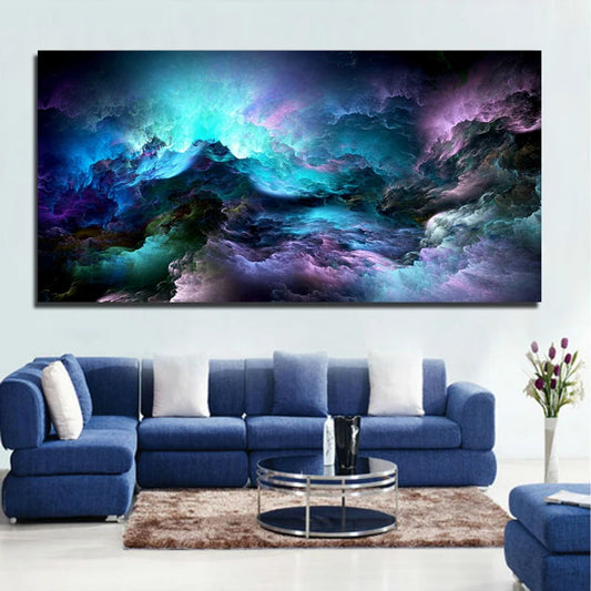 Colorful Clouds Canvas Paintings