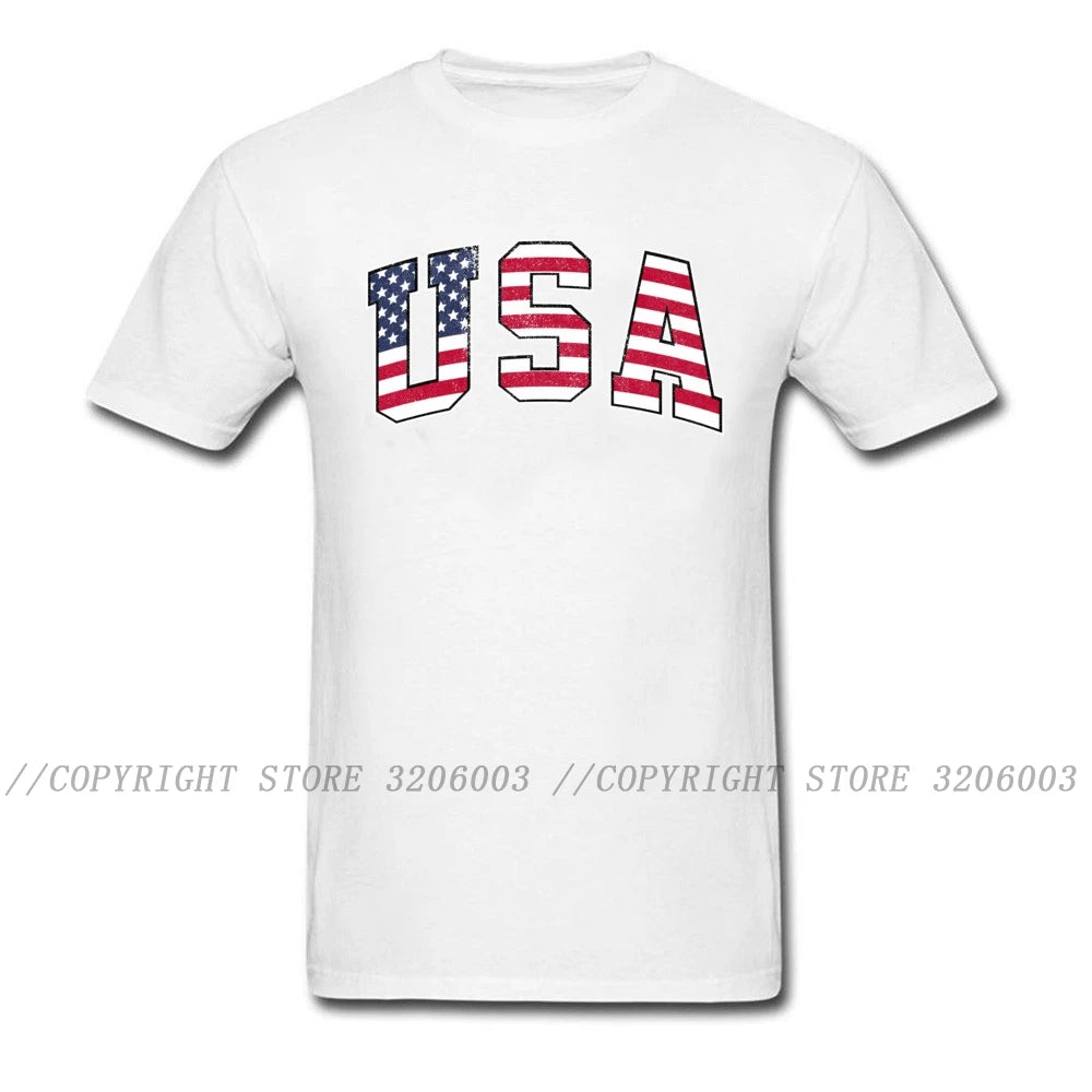 Usa T Shirt Cotton