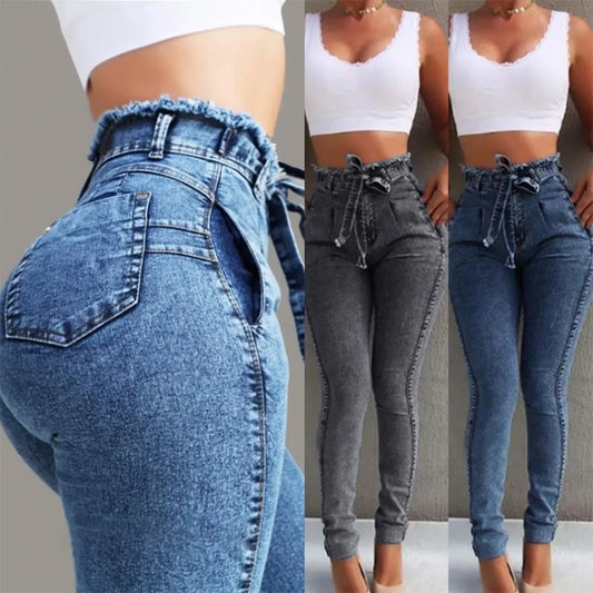 New Fashion Skinny Jeans Women Stretch - admstore