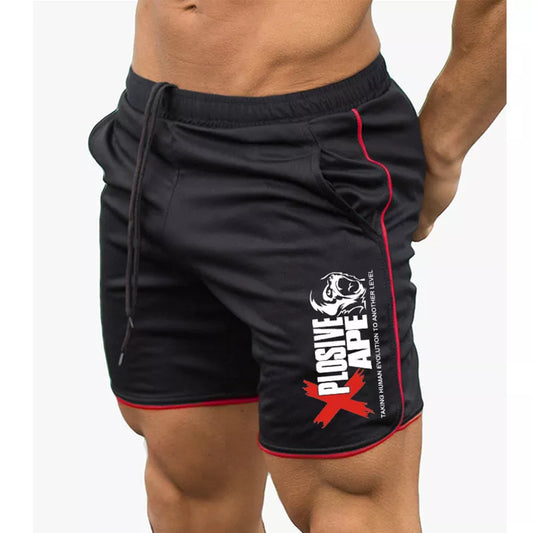 Pantalón corto tipo jogging para hombre