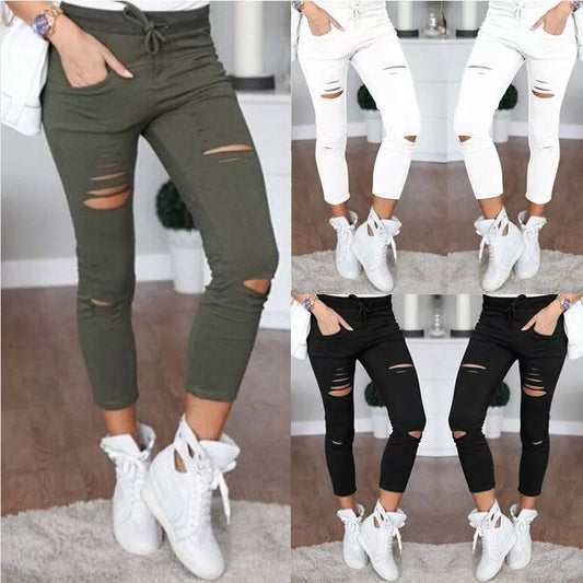 Women Stretchy Skinny Pants