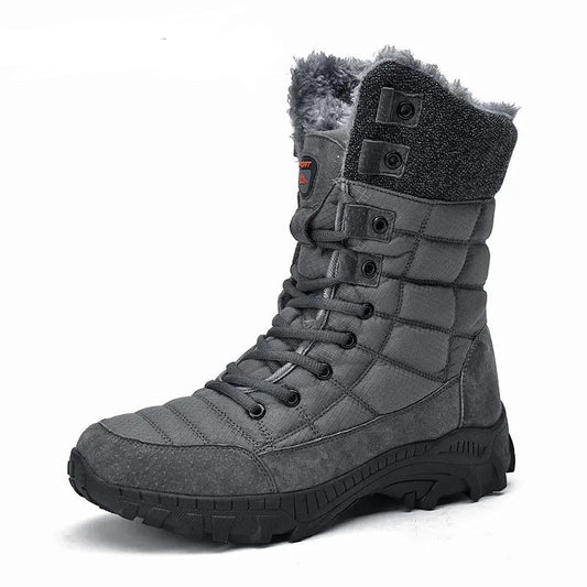 Botas de nieve para hombre, botas de alta calidad