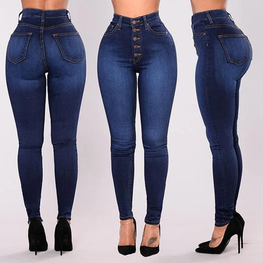 Jeans For Women Elastic Stretch - admstore