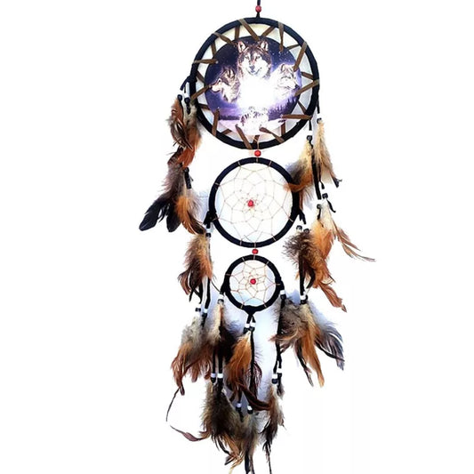 Indian Wolf Dream Catcher