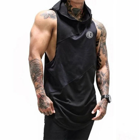 Men Sleeveless Cotton Shirt