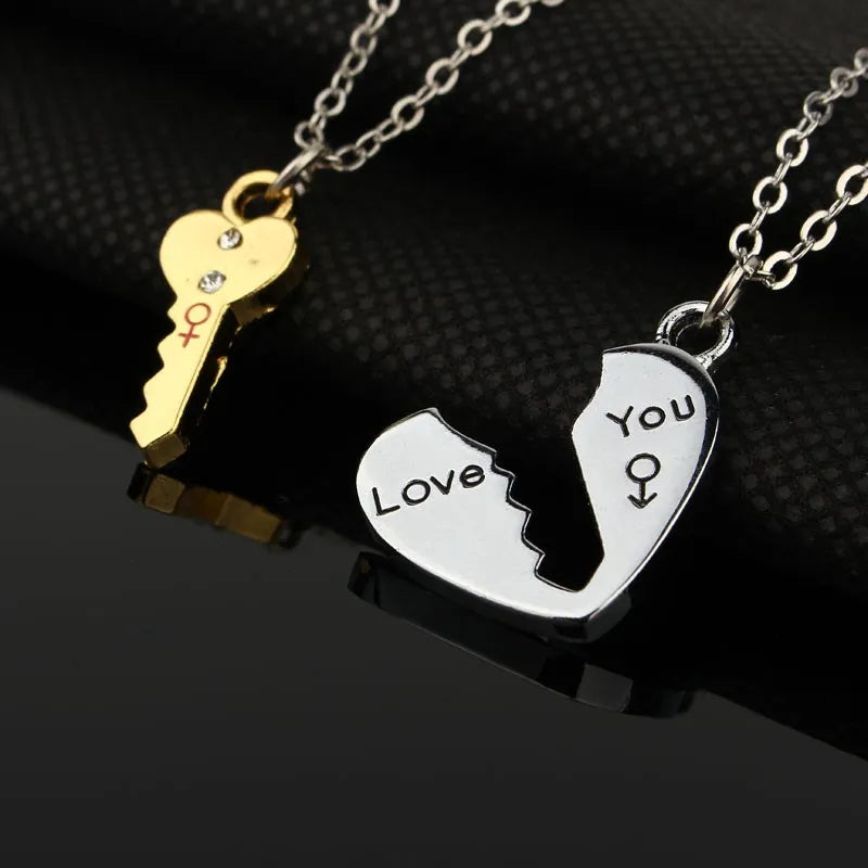 2Pcs European Necklaces for Couples