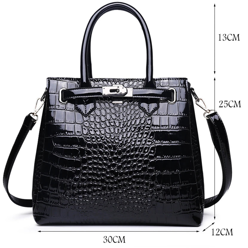 Women Fashion Crocodile Bag