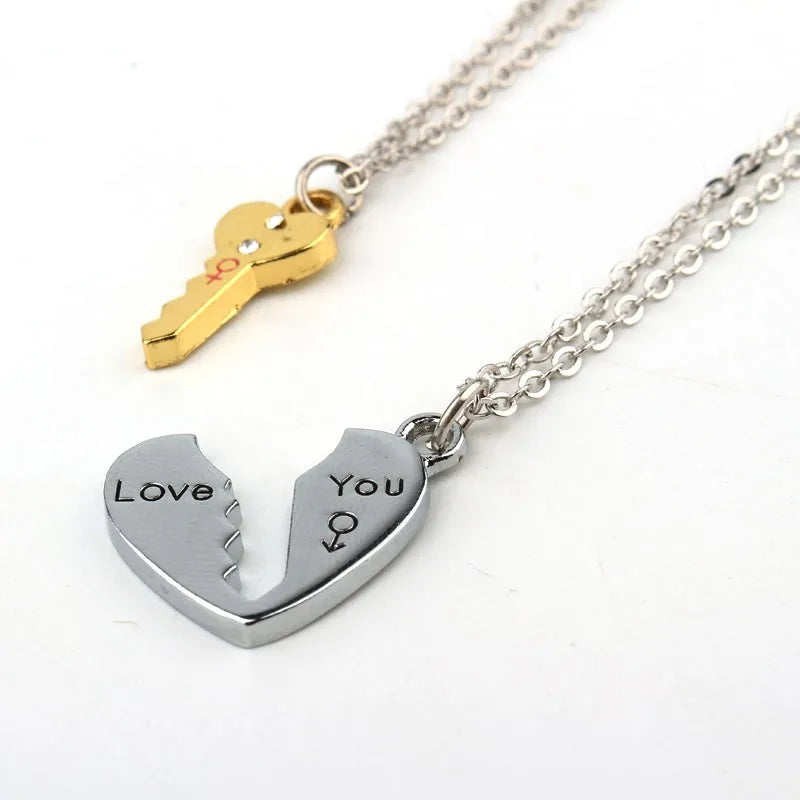 2Pcs European Necklaces for Couples