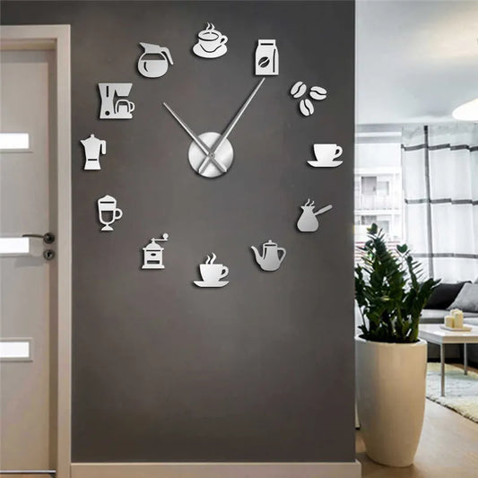 Reloj de pared de diseño moderno 3D