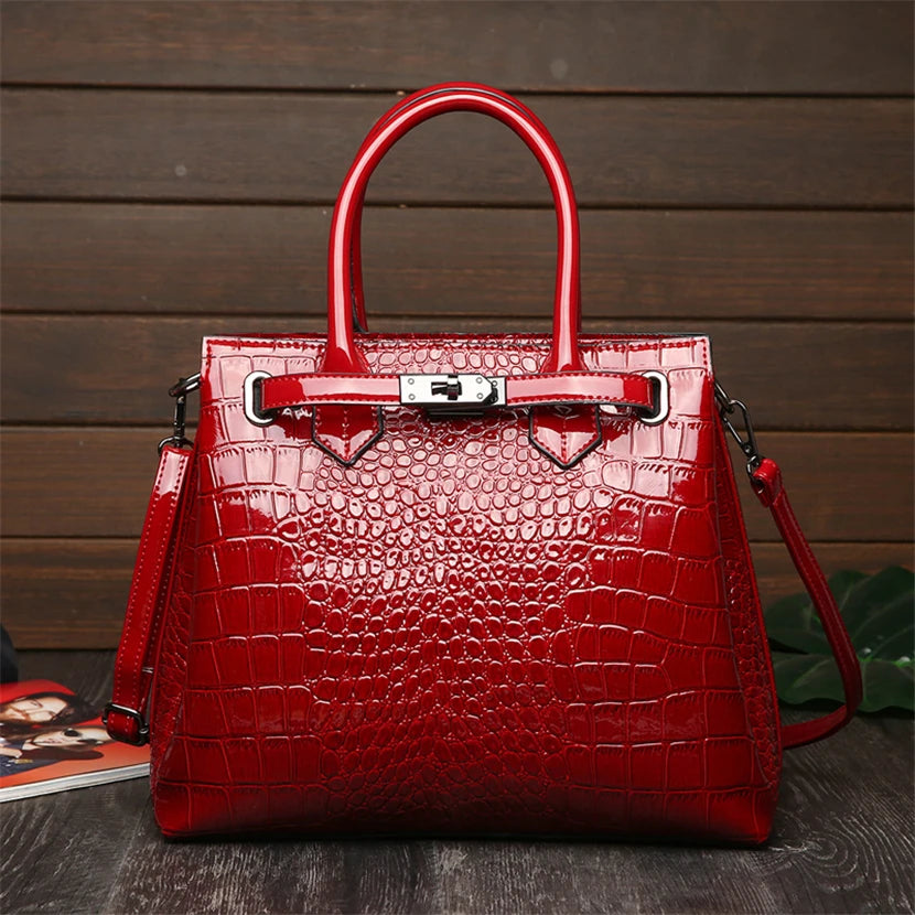 Women Fashion Crocodile Bag