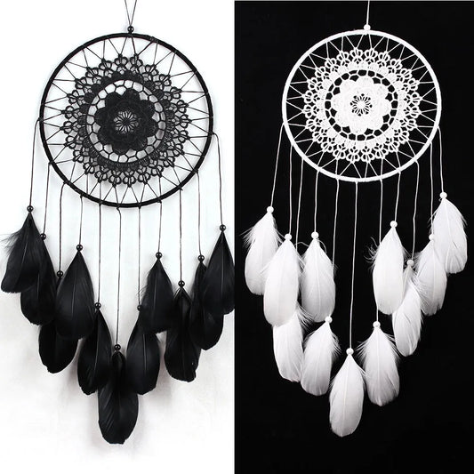 Black White Dream catcher