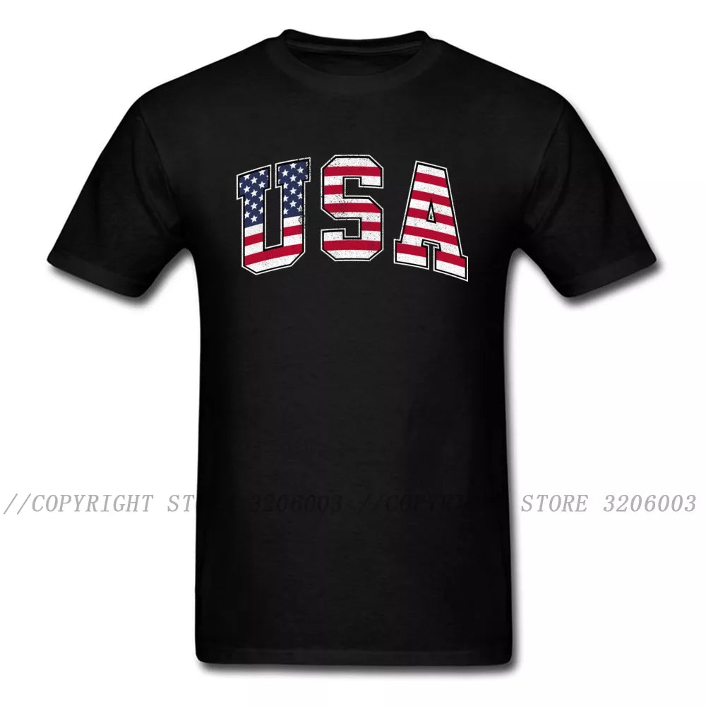 Usa T Shirt Cotton