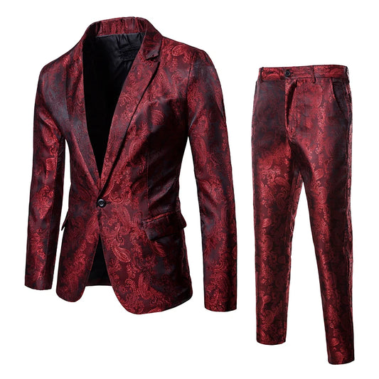 Men Two-piece Blazer Suit