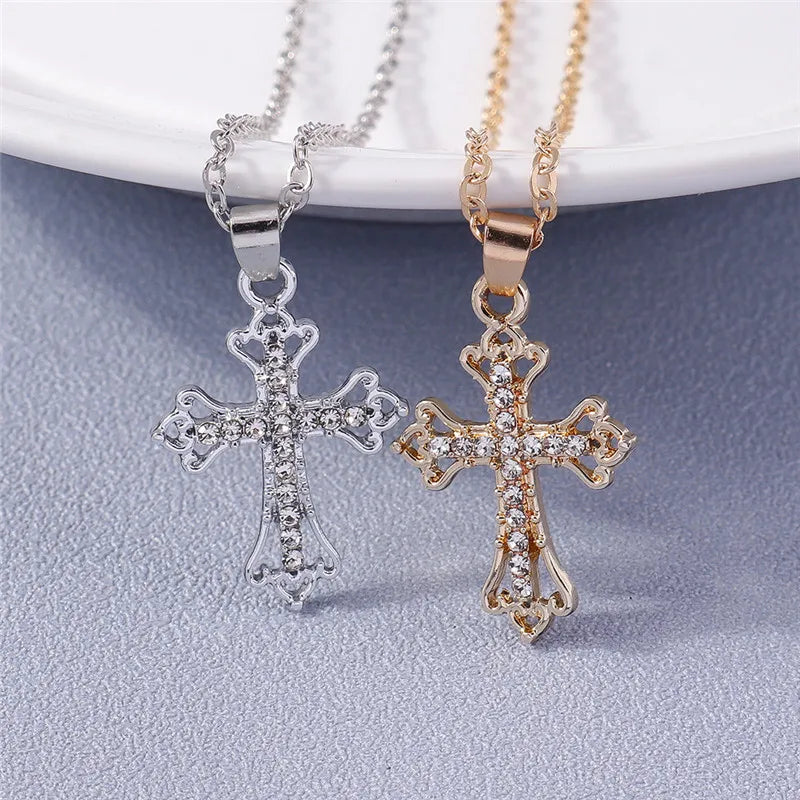 Religious Jesus Cross Necklace