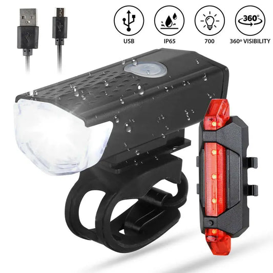 MTB Front Rear Sport Bicycle Light