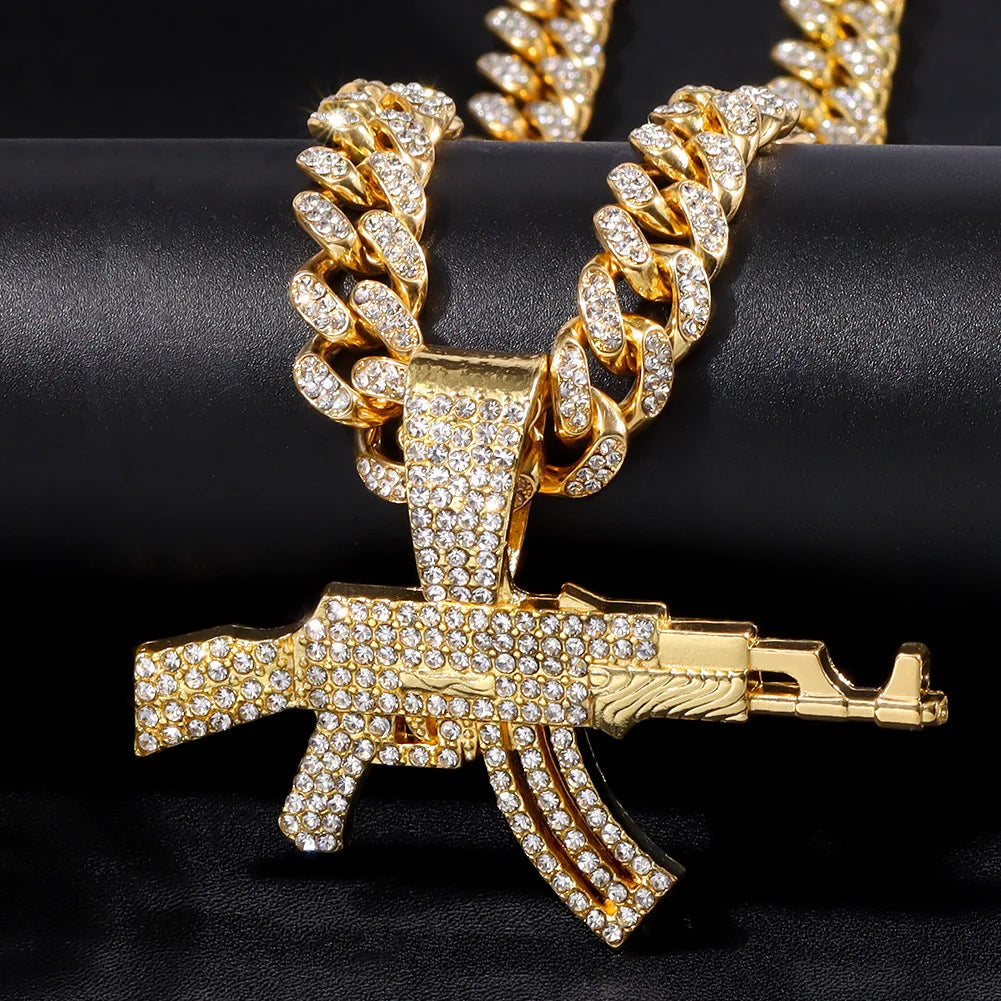 AK47 Stainless Steel Necklace - admstore