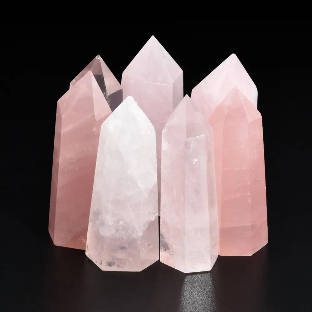 Pink Fluorite 50-60MM Quartz