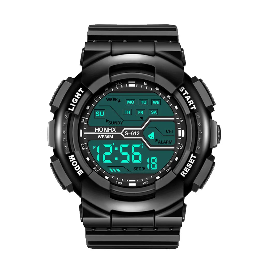 Men Multifunction Sport Watch Waterproof