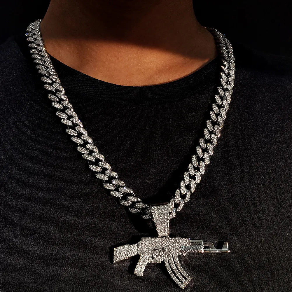 AK47 Stainless Steel Necklace - admstore