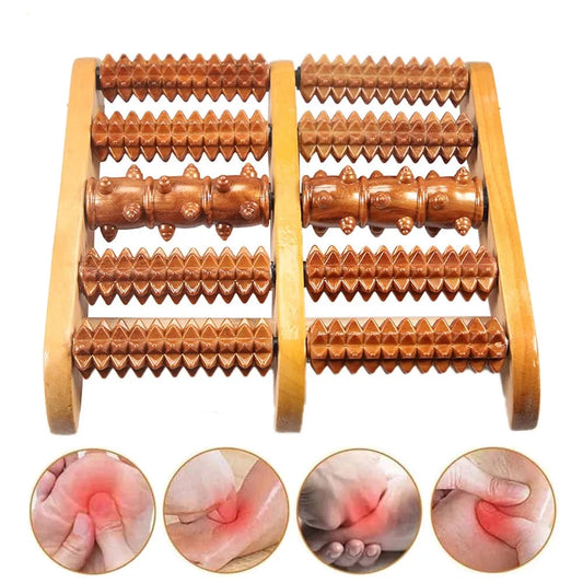 Wooden Foot Massager - admstore