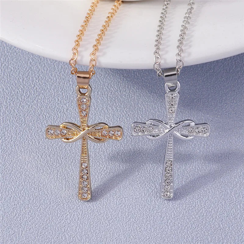 Religious Jesus Cross Necklace