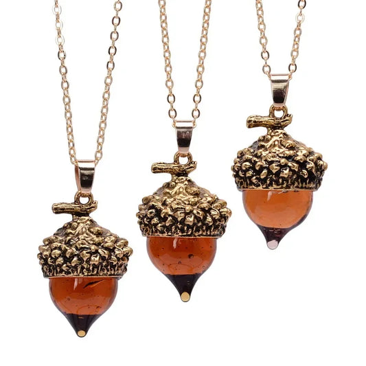 Women Necklace Orange Quartz - admstore