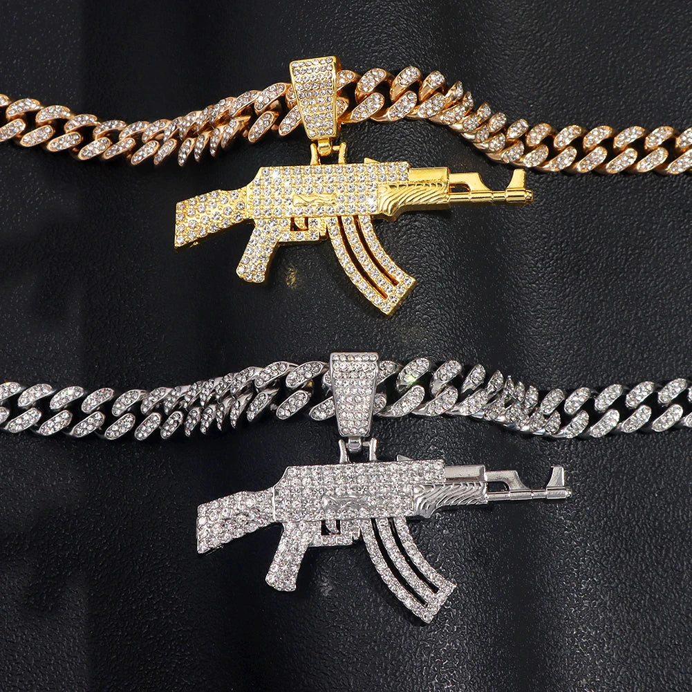 AK47 Stainless Steel Necklace - admstore