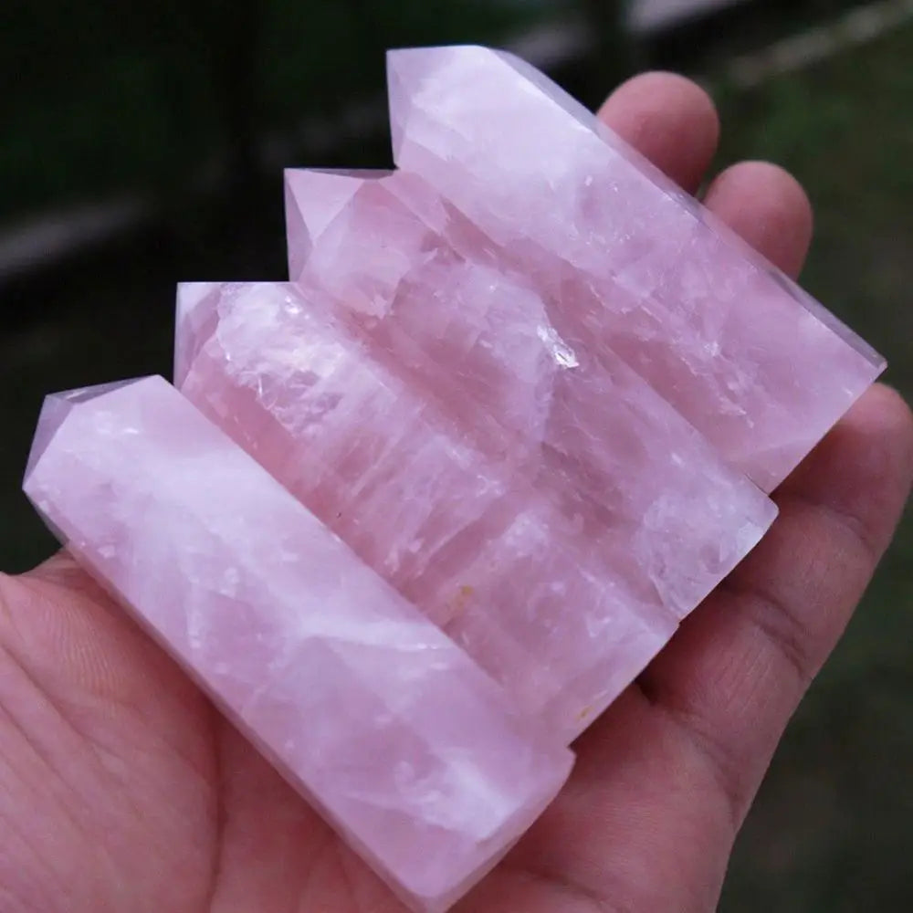 Pink Fluorite 50-60MM Quartz