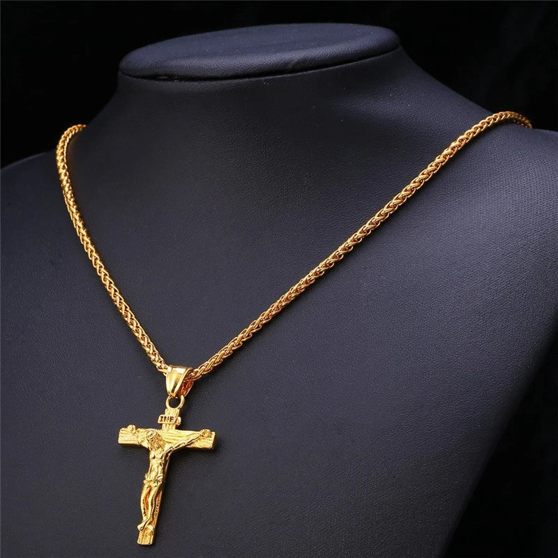 Religious Jesus Cross Necklace - admstore