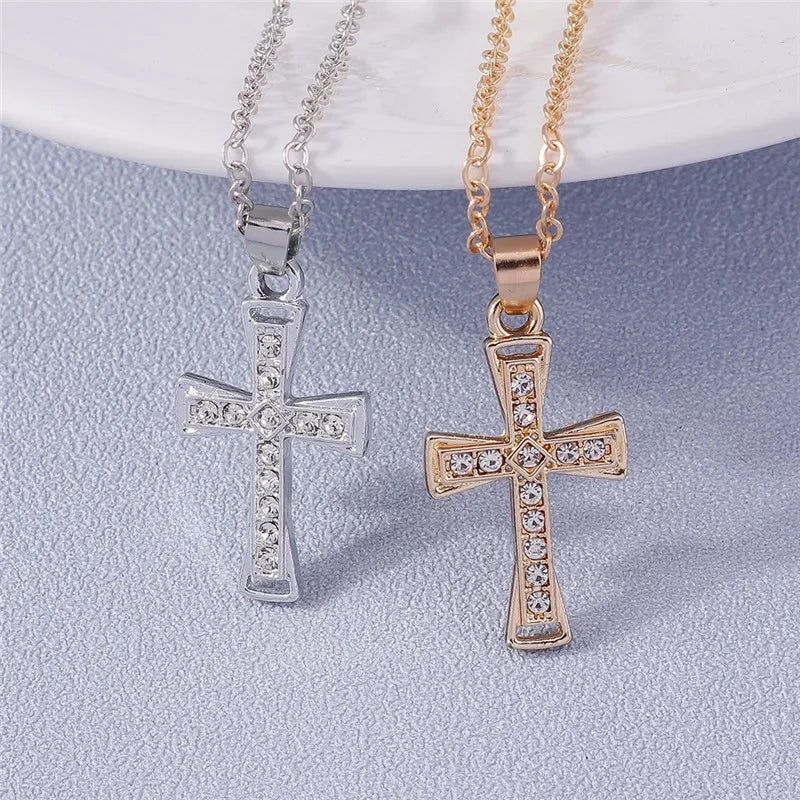 Religious Jesus Cross Necklace