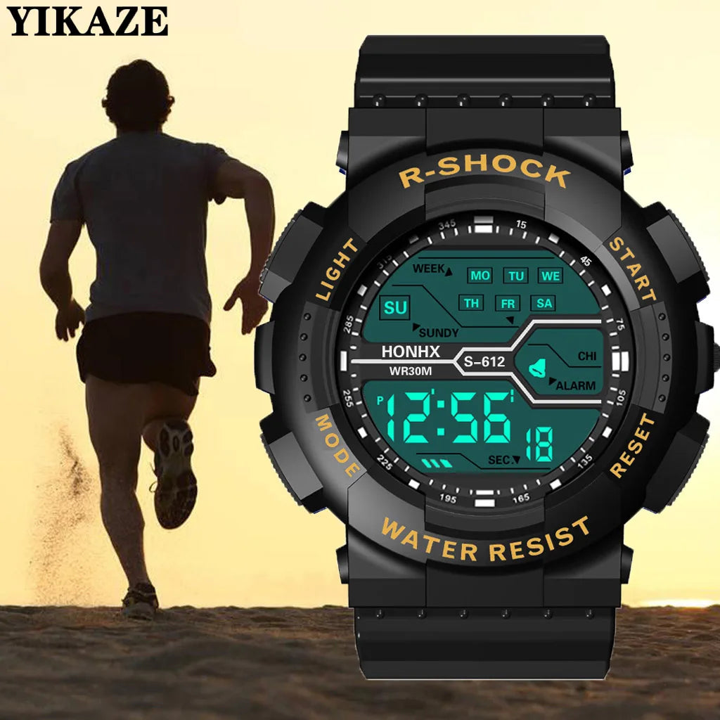 Men Multifunction Sport Watch Waterproof