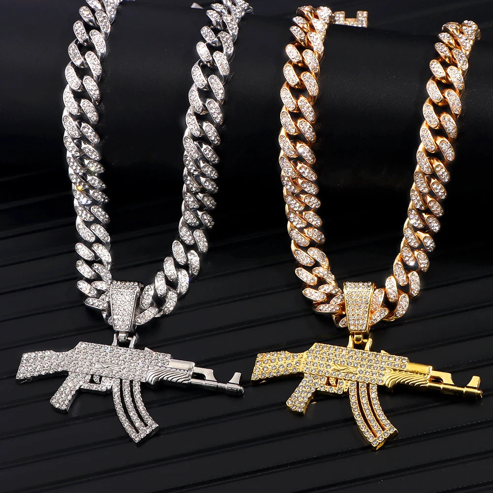 AK47 Stainless Steel Necklace - admstore