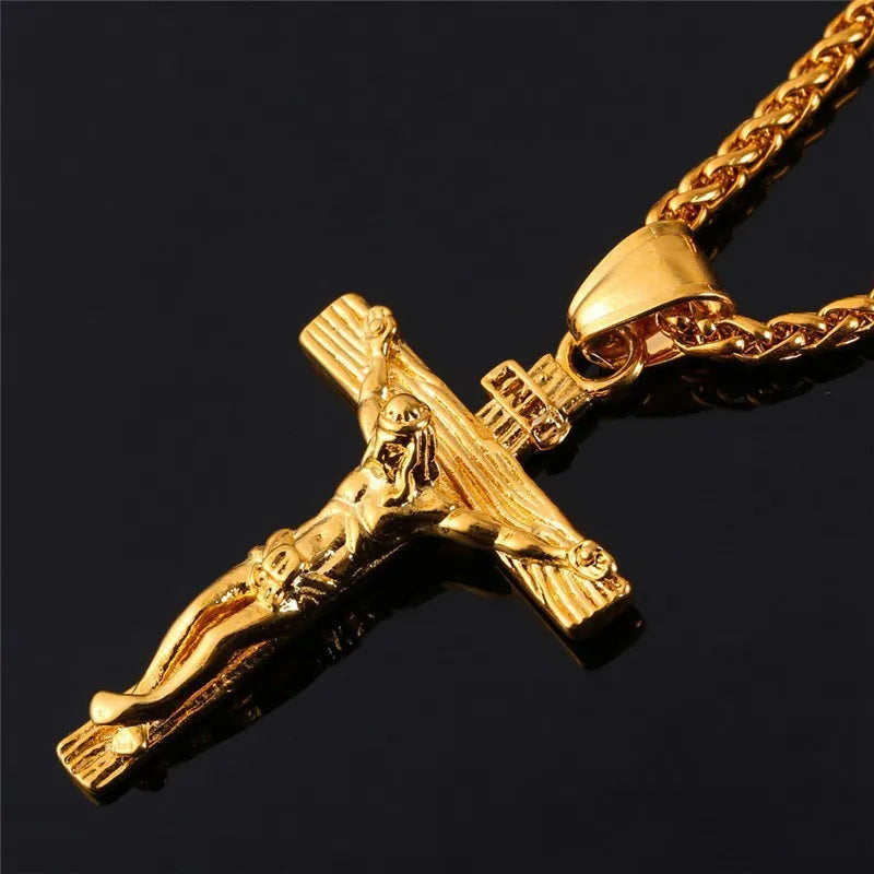 Religious Jesus Cross Necklace - admstore