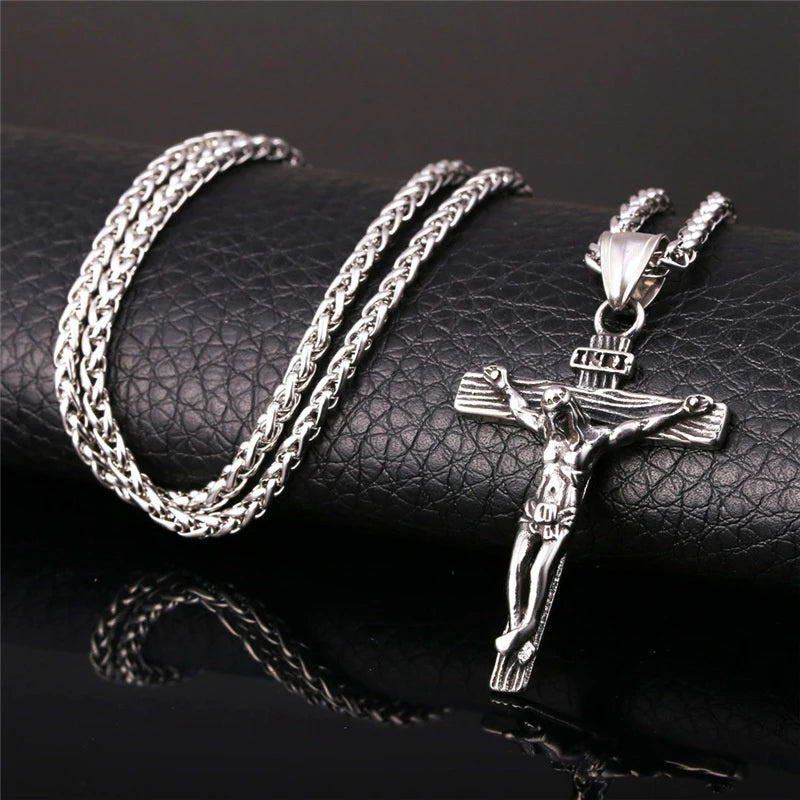 Religious Jesus Cross Necklace - admstore