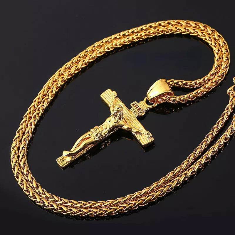 Religious Jesus Cross Necklace - admstore