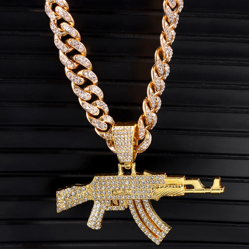 AK47 Stainless Steel Necklace - admstore