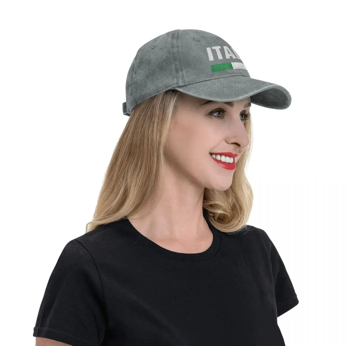 Italian Flag Casual Hat