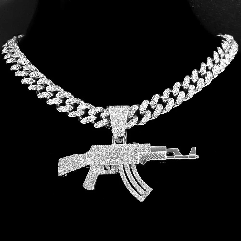 AK47 Stainless Steel Necklace - admstore