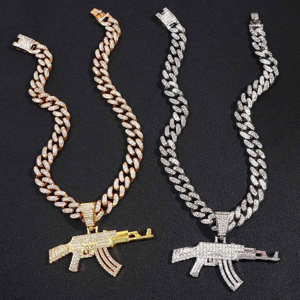 AK47 Stainless Steel Necklace - admstore