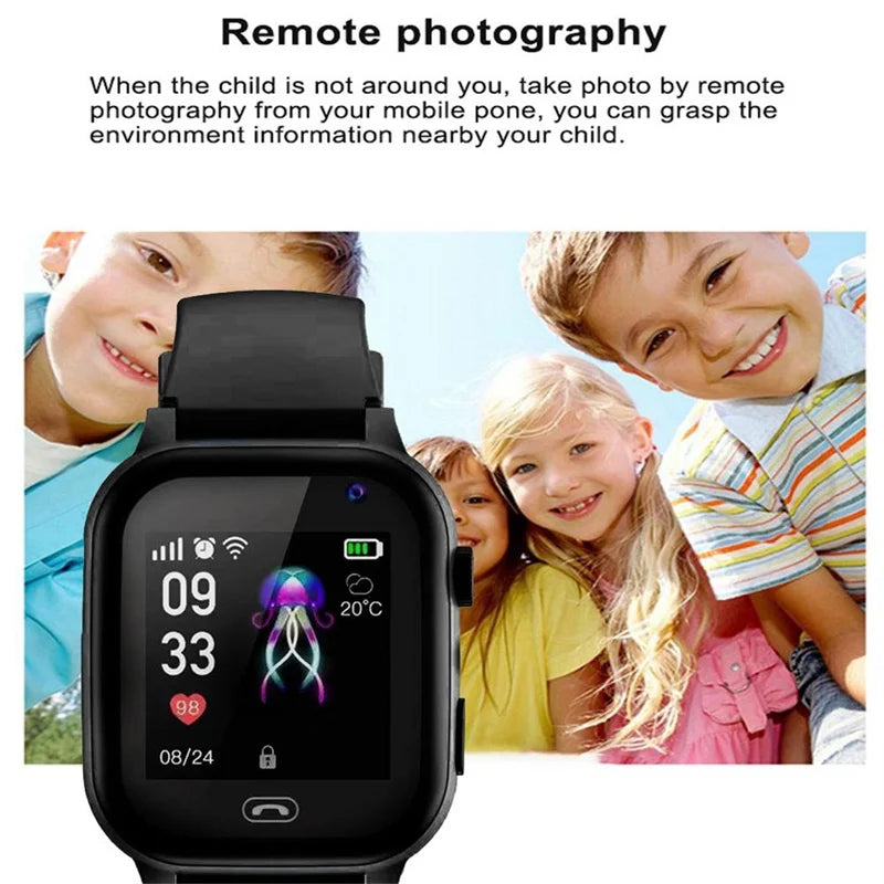 Kids 4G Smart Watch SOS GPS Location - admstore