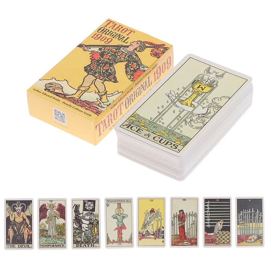 Jinete de cartas de la baraja del tarot Waite