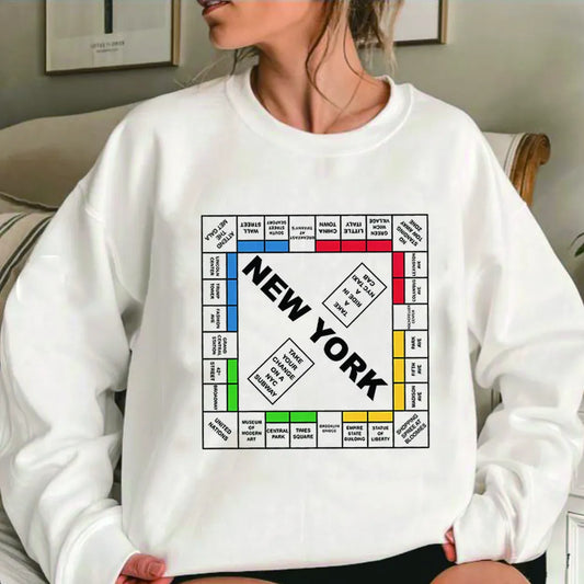 Unisex New York Monopoly Sweater