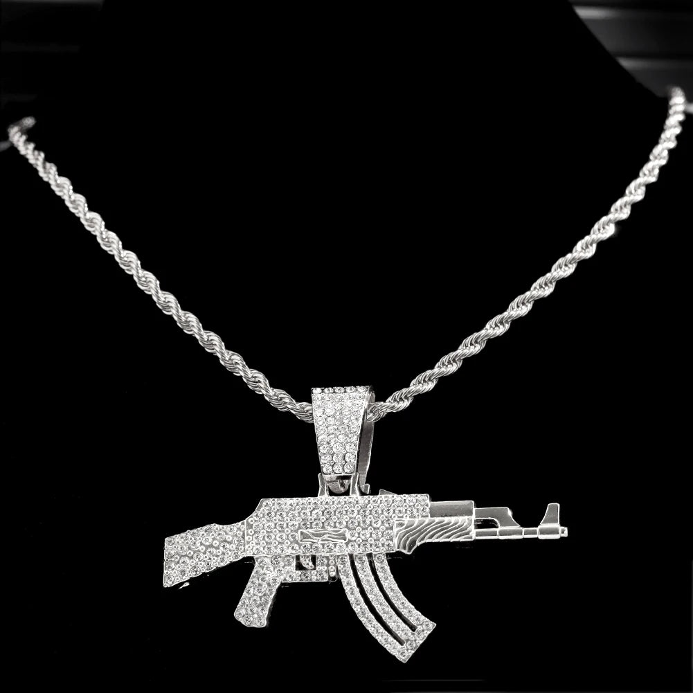 AK47 Stainless Steel Necklace - admstore