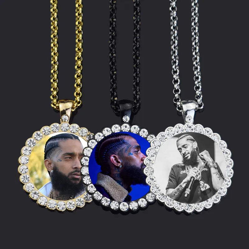 Custum Photo Memory Necklace