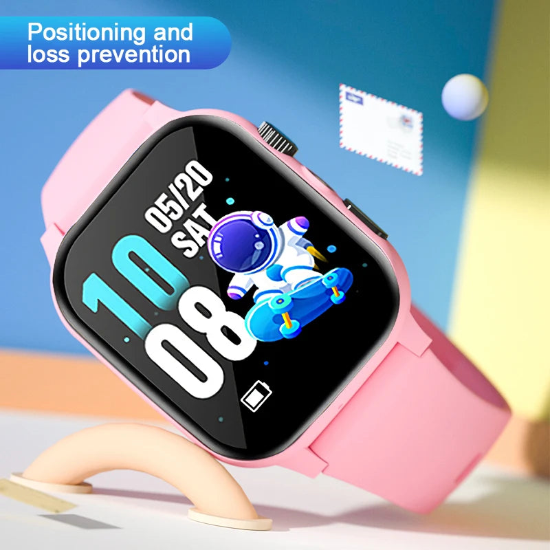 Kids 4G Smart Watch SOS GPS Location - admstore