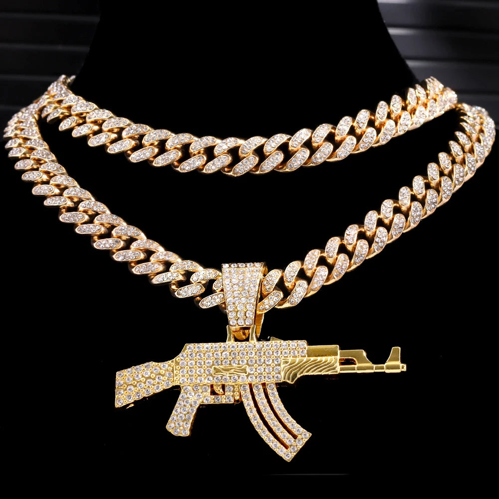 AK47 Stainless Steel Necklace - admstore